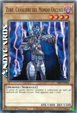 ZURE, CAVALIERE DEL MONDO OSCURO