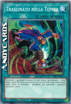 TRASCINATO NELLA TOMBA
