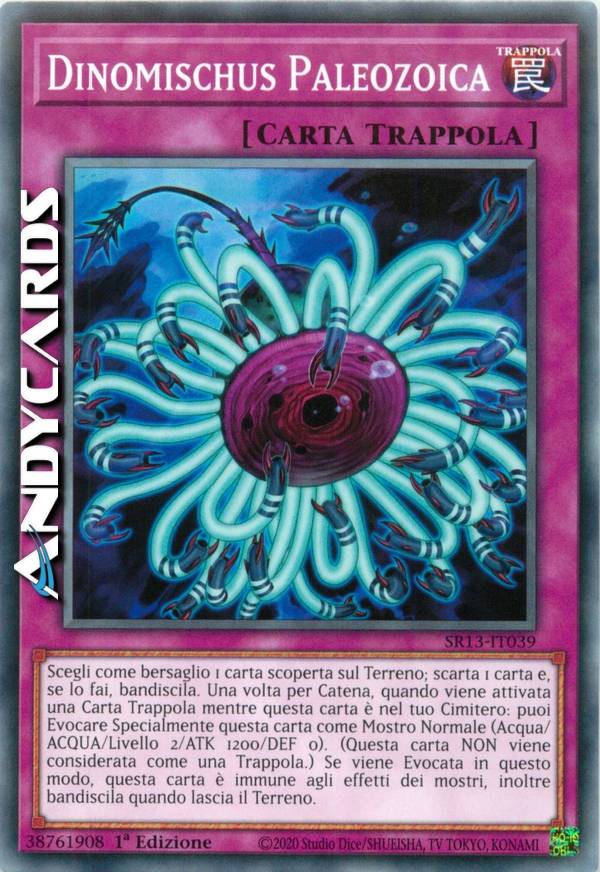 paleozoic yugioh cards YU-GI-OH! - Anomalocaris (TDIL-EN099) - The Dark Illusion - 1st Edition Target 1 Spell/Trap Card on the field Yu-Gi-Oh! Card TDIL-EN097 Paleozoic Canadia