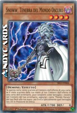 SNOWW, TENEBRA DEL MONDO OSCURO