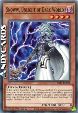 SNOWW, TENEBRA DEL MONDO OSCURO