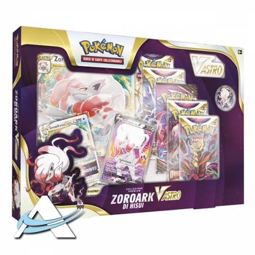 Collezione Premium Zoroark di Hisui-V ASTRO - IT ( CONDIZIONE IMPERFETTA )