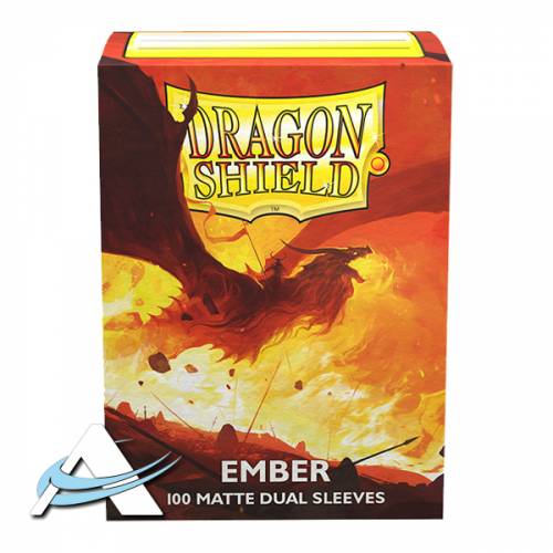 Dragon Shield Standard Sleeves - DUAL MATTE Ember