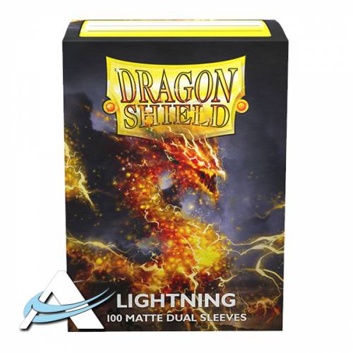 Dragon Shield Standard Sleeves - DUAL MATTE Lightning