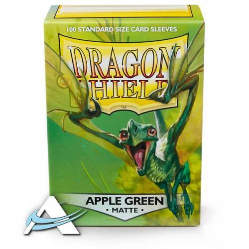 Dragon Shield Standard Protective Sleeves - MATTE Apple Green
