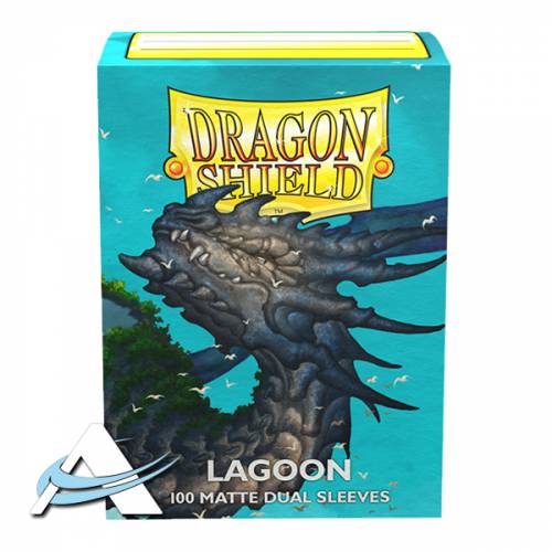 Bustine Protettive Standard Dragon Shield - DUAL MATTE Lagoon
