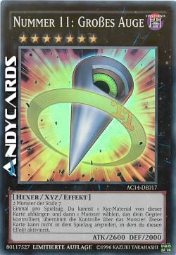 NUMERO 11: GRANDE OCCHIO