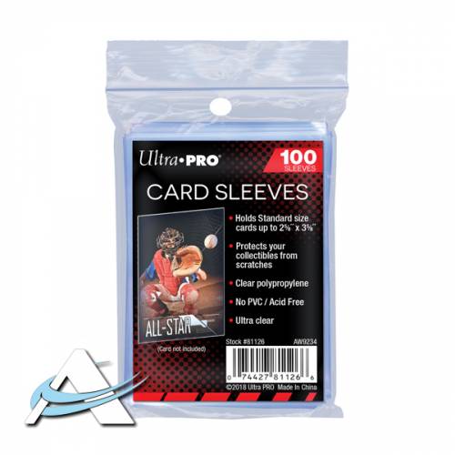 Ultra Pro Soft Protective Sleeves - Clear