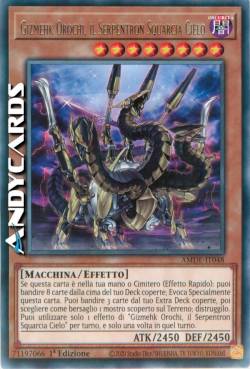 GIZMEHK OROCHI, IL SERPENTRON SQUARCIA CIELO