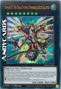 Numero C62: Neo Drago Fotonico Primordiale Occhi Galattici