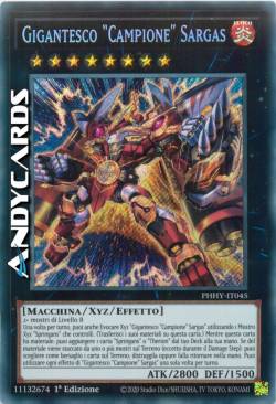 Gigantesco "Campione" Sargas