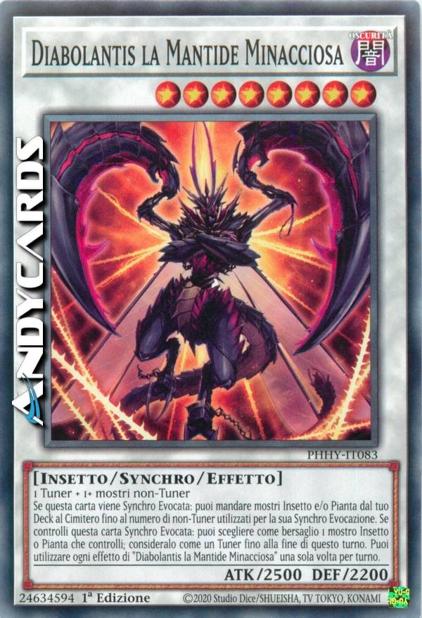 Diabolantis the Menacing Mantis | AndyCards Srl