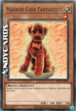 MARRON CANE FANTASTICO