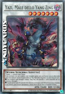 YAZI, MALE DELLO YANG ZING