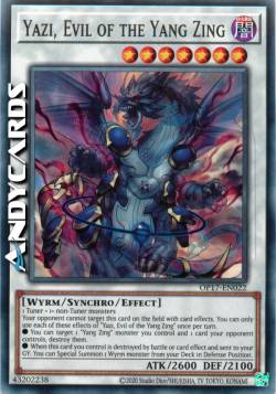 YAZI, EVIL OF THE YANG ZING