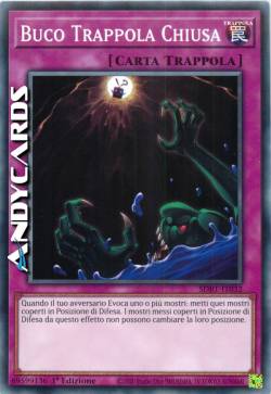 BUCO TRAPPOLA CHIUSA