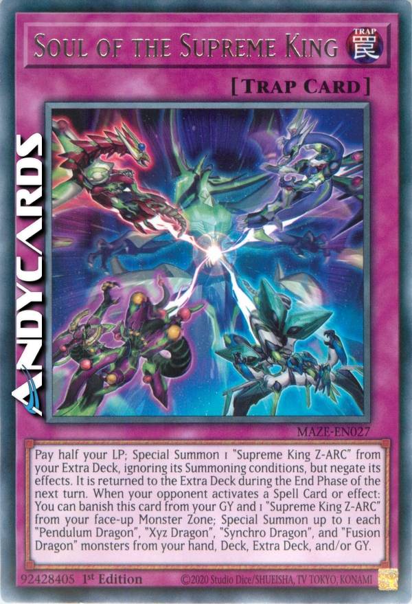 Soul of the Supreme King | AndyCards Srl