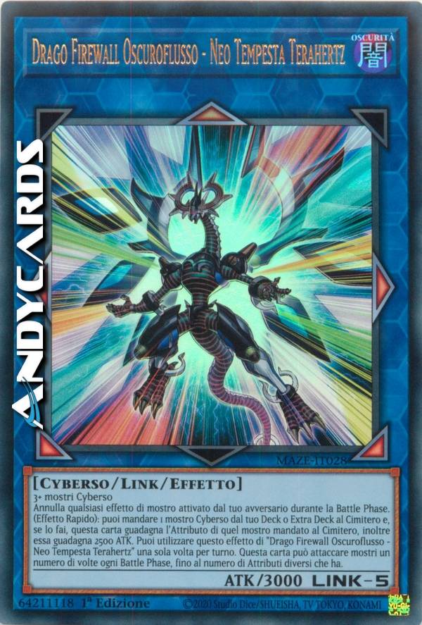 yugioh firewall dragon darkfluid deck Yu-Gi-Oh! - Maze of Memories - up to the number of different Attributes it has. Firewall Dragon Dark Fluid -