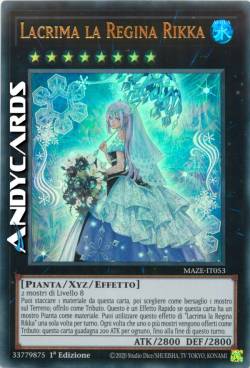LACRIMA LA REGINA RIKKA