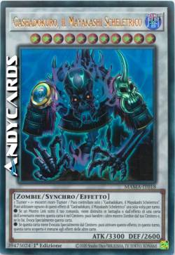 GASHADOKURO, IL MAYAKASHI SCHELETRICO