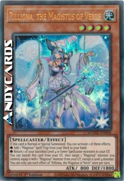 RILLIONA, LA MAGISTUS DI VERRE