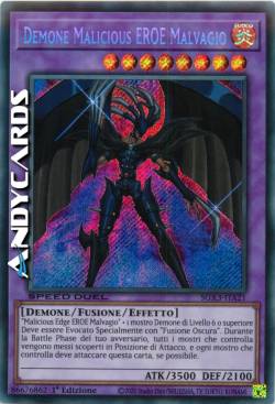 DEMONE MALICIOUS EROE MALVAGIO