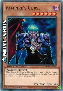 MALEDIZIONE DEL VAMPIRO