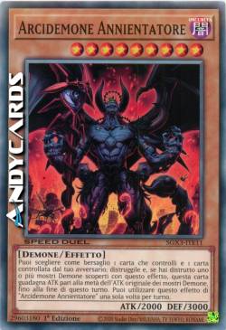 ARCIDEMONE ANNIENTATORE