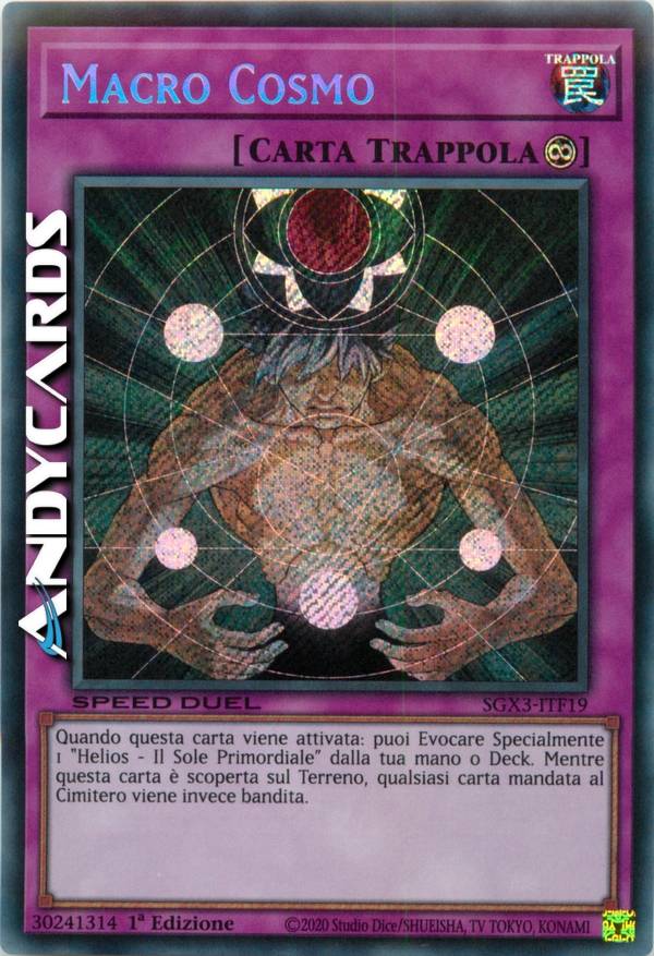 yugioh macro deck Macro Cosmos [SGX3-ENF19] Secret Rare main image 0