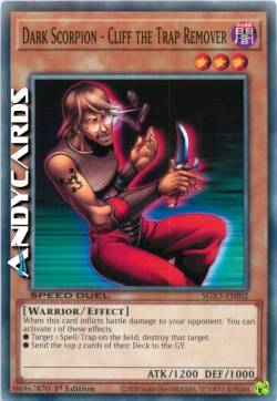 DARK SCORPION - CLIFF IL RIMUOVI TRAPPOLE