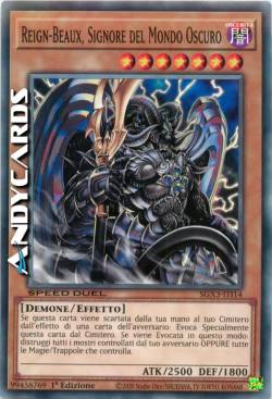 REIGN-BEAUX, SIGNORE DEL MONDO OSCURO