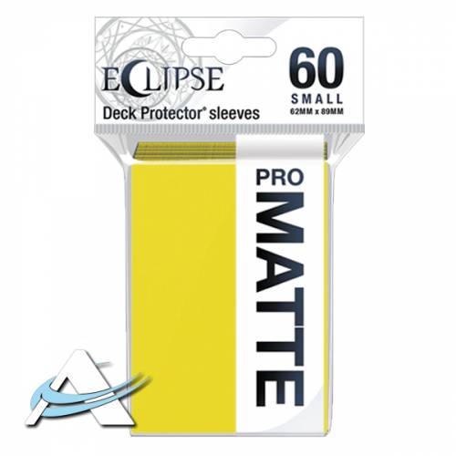 Ultra Pro Small Protective Sleeves - ECLIPSE Lemon Yellow ( NEW )