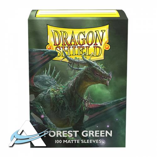 Dragon Shield Standard Sleeves - MATTE Forest Green