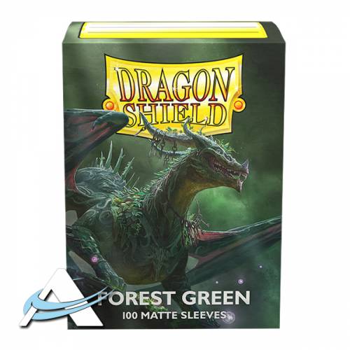 Bustine Protettive Standard Dragon Shield - MATTE Verde Foresta