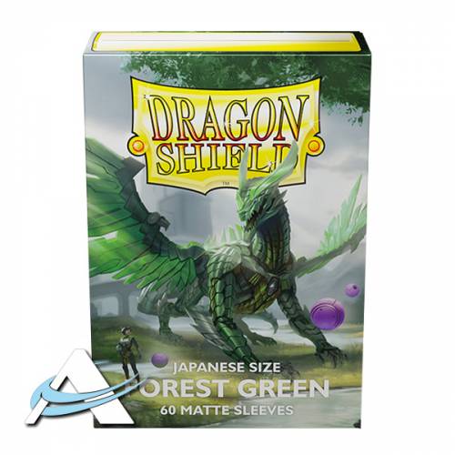 Bustine Protettive Dragon Shield Small - MATTE Verde Foresta