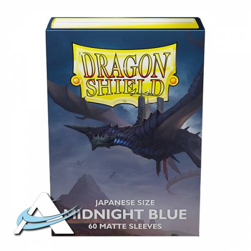 Bustine Protettive Dragon Shield Small - MATTE Blu Mezzanotte