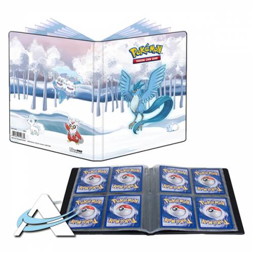 Ultra PRO Album 4 Tasche (80 Carte) - Pokémon Gallery Series, FROSTED FOREST