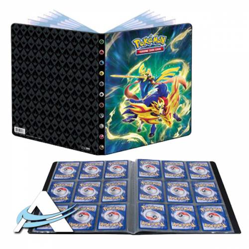 Ultra PRO Album 9 Pocket (252 Cards) - Pokémon CROWN ZENITH - Zacian & Zamazenta