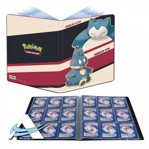 Ultra PRO Album 9 Tasche (180 Carte) - Pokémon MUNCHLAX & SNORLAX