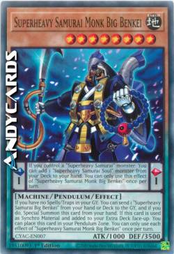 Samurai Superpesante Monaco Grande Benkei