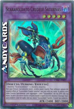 Scarasoldato Crudele Saturnas