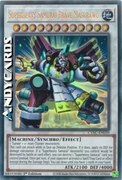 Samurai Superpesante Coraggioso Masurawo