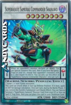 Samurai Superpesante Comandante Shanawo