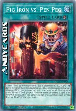 Ferro Maiale contro Piolo Recinto