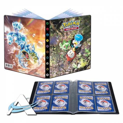 Ultra PRO Album 4 Tasche (80 Carte) - Pokémon Scarlatto & Violetto, Starter di Paldea