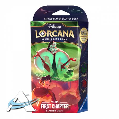 Starter Deck Disney Lorcana The First Chapter - Emerald & Ruby - EN