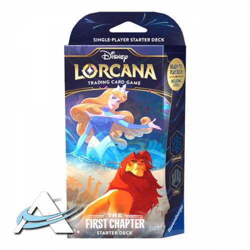 Starter Deck Disney Lorcana The First Chapter - Sapphire & Steel - EN