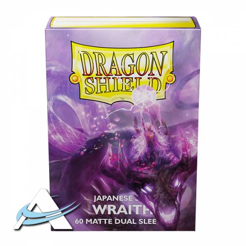 Dragon Shield Small Protective Sleeves - MATTE DUAL Wraith