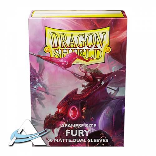 Dragon Shield Small Protective Sleeves - MATTE DUAL Fury
