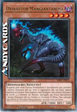 OVIRAPTOR MANGIANTANIMA